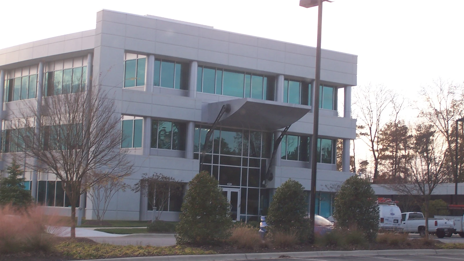 An earlier Epic Games headquarters building in Cary